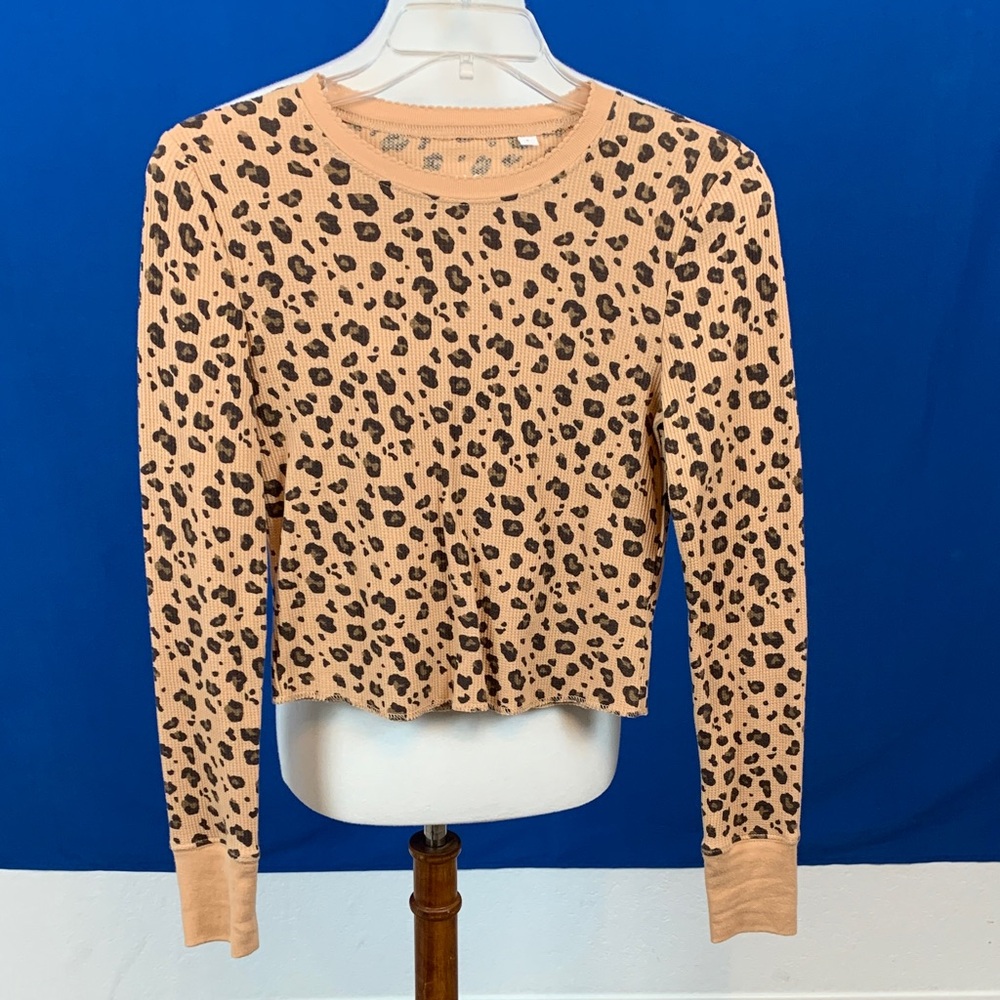 Leopard Print Women's Top